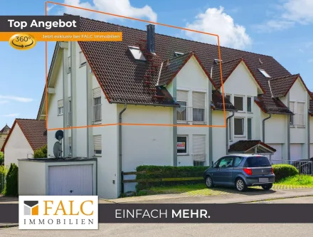 Titelbild - Wohnung kaufen in Nordheim - Lieblingsplatz auf zwei Ebenen - FALC Immobilien Heilbronn