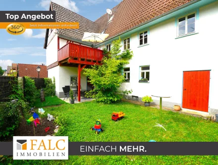 Herzlich willkommen! - Haus kaufen in Adelsheim - Idyllisch gelegen mit viel Charme - FALC Immobilien