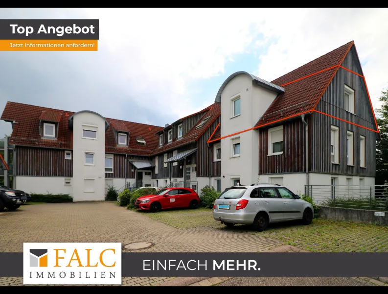 Hausansicht - Wohnung kaufen in Pfedelbach - Kapitalanlage oder Eigenheim – hier sind Sie richtig! – FALC Immobilien Öhringen