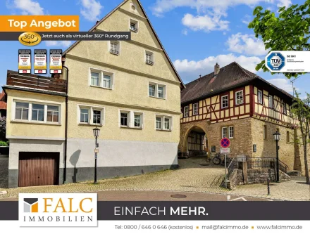 Willkommen! - Wohnung kaufen in Bad Friedrichshall - Fachwerk trifft Moderne - FALC Immobilien Heilbronn