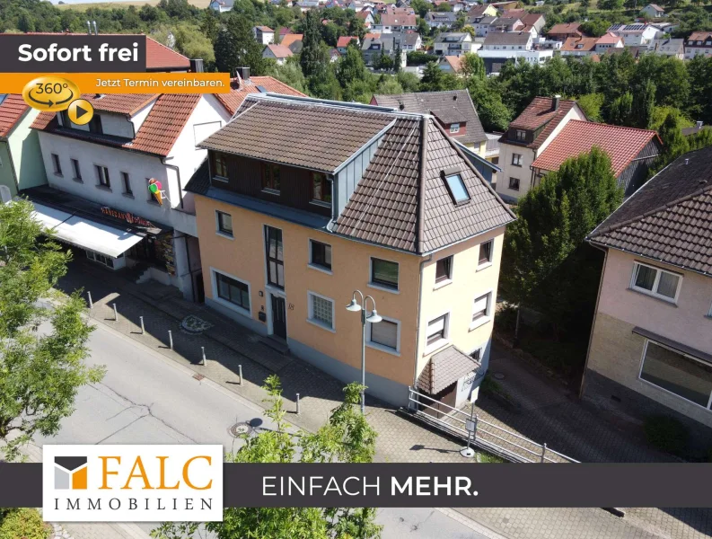 Ihr neues Zuhause  - Haus kaufen in Billigheim - Modernisiertes Zweifamilienhaus mit separatem Garten in Billigheim