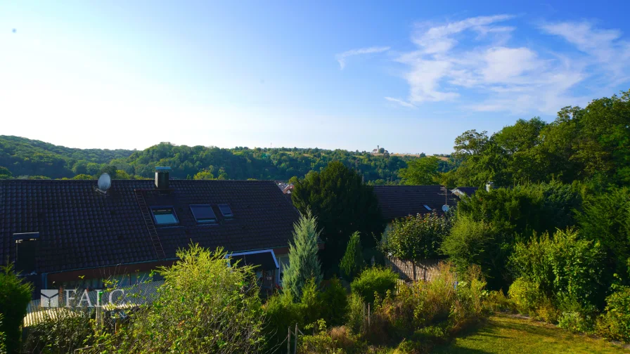 Ausblick ins Grüne