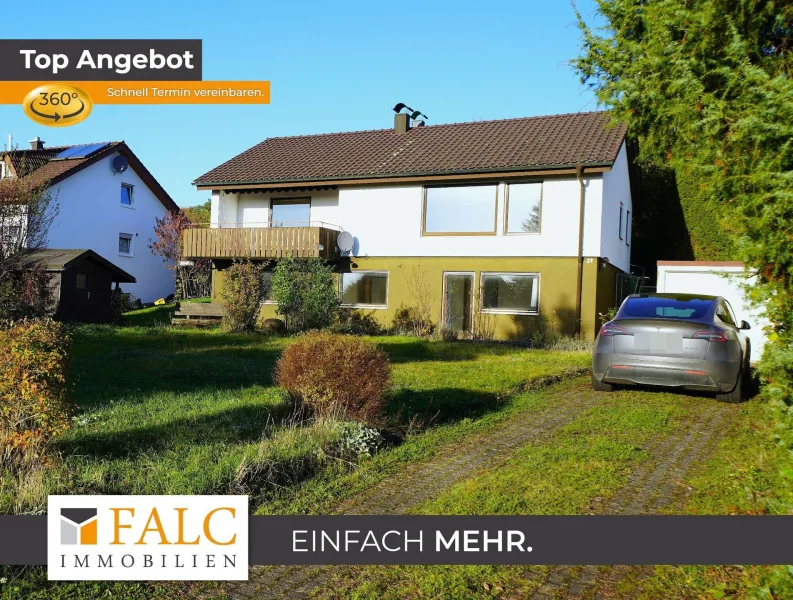 Titel - Haus kaufen in Seckach - Großzügiges 2-Familien-Haus im Kreis Neckar-Odenwald sucht neue Familie! - FALC Immobilien Heilbronn