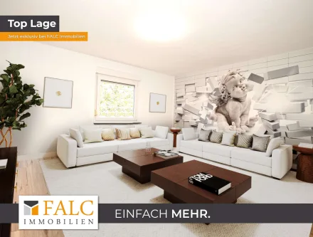 Titelbild - Wohnung kaufen in Heilbronn - Exklusive 2-Zimmer-Wohnung mit Stil! - FALC Immobilien Heibronn