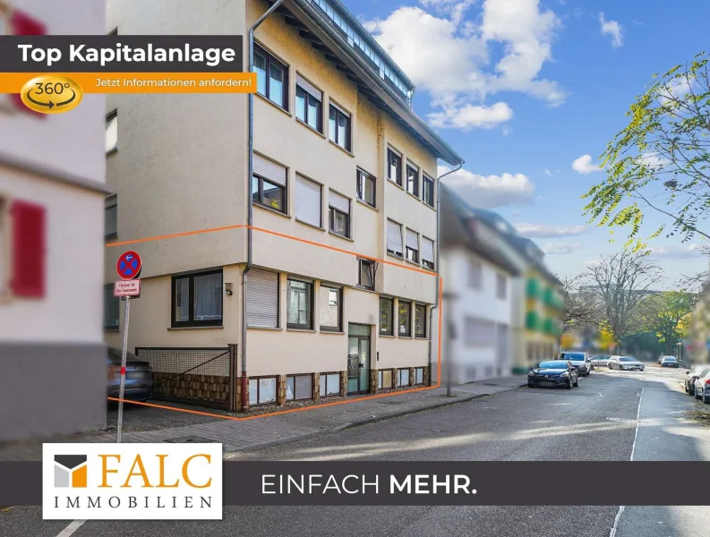 Titelbild - Zinshaus/Renditeobjekt kaufen in Heilbronn - Sicherer Hafen für Kapitalanleger - FALC Immobilien Heilbronn