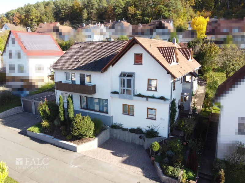 Beide Wohnhäuser - Haus kaufen in Elztal - Traumhaftes Anwesen mit insgesamt 2 Wohnhäusern