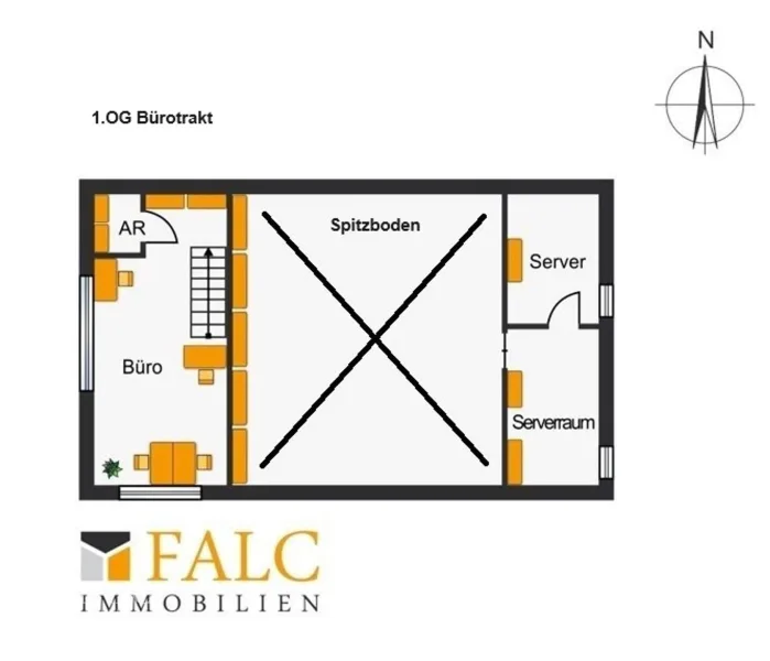 1.OG Bürotrakt