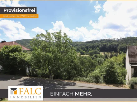 Titelbild - Grundstück kaufen in Sulzbach am Main / Soden - Einmalige Chance - Grundstück mit unverbaubarem Blick über das Sodental bei Sulzbach!