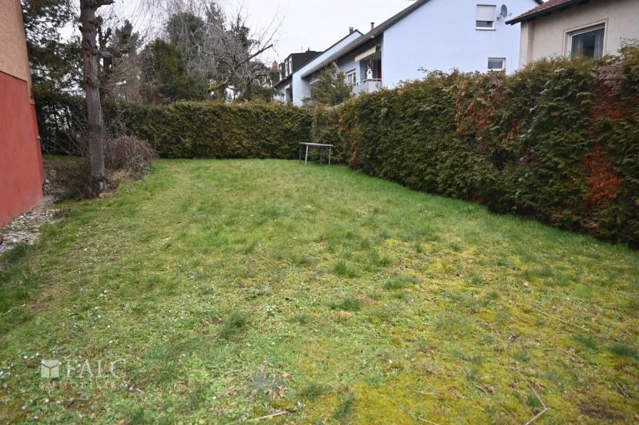 Garten - Wohnung kaufen in Gerbrunn - Wohnen im Würzburger Speckgürtel