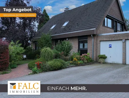 Titelbild - Haus kaufen in Drensteinfurt - Charmantes freistehendes Einfamilienhaus mit Einliegerwohnung im Erbpachtverhältnis