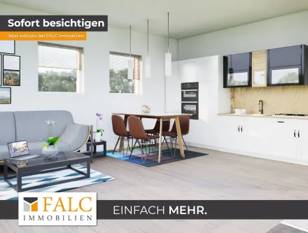 Titel - Wohnung mieten in Weyhausen - Weyhausen - moderne 3-Zimmer-Wohnung!