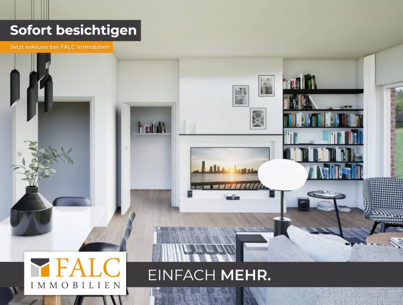 Titel - Wohnung mieten in Weyhausen - Weyhausen - modern, stylisch,  2-Zimmer, Erdgeschoss!