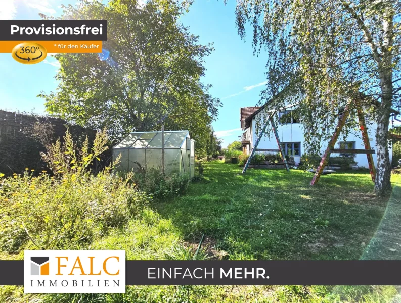 Garten - Grundstück kaufen in Niederaichbach - 1950 QM großes Grundstück mit Altbestand in Niederaichbach!