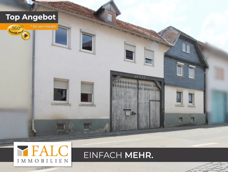 Außenansicht - Haus kaufen in Butzbach - Investoren aufgepasst! Wohndomizil mit vielen Nutzungsmöglichkeiten |Ideal für Monteur-Unterkünfte