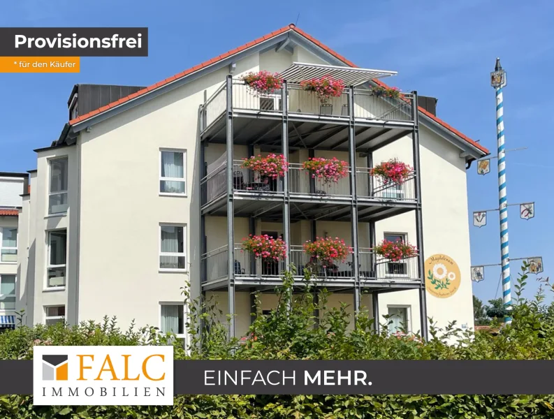 Hausansicht - Wohnung kaufen in Siegenburg - Pflegeapartment als Altersvorsorge