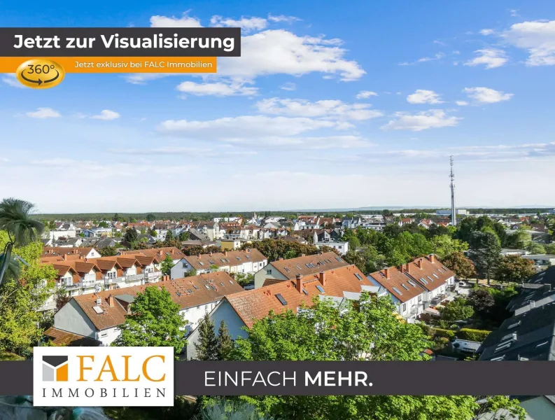 Titelbild - Wohnung kaufen in Rodgau - Klein aber Fein - FALC Immobilien Rodgau