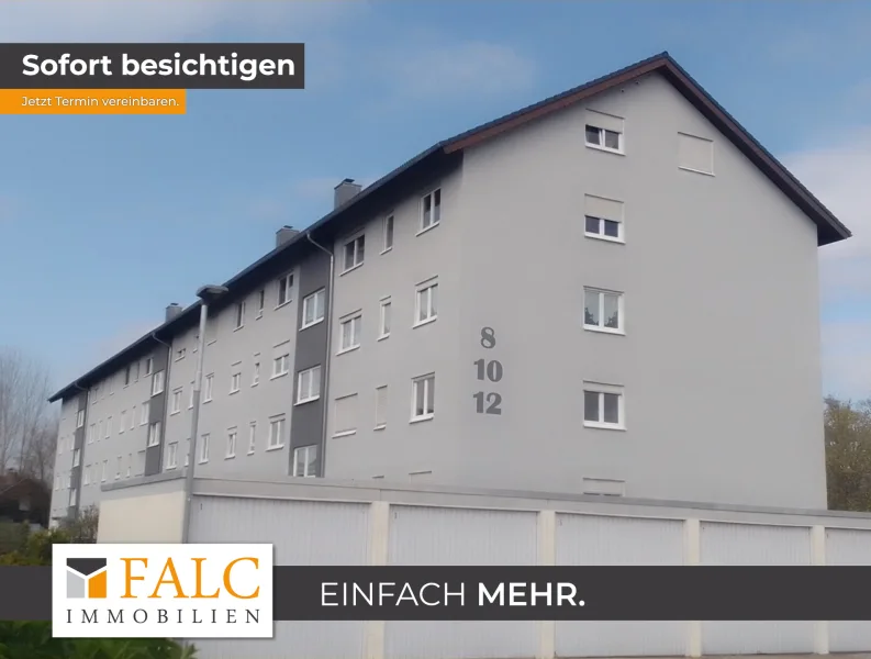 Frontansicht - Wohnung kaufen in Waghäusel / Wiesental - Jetzt schnell Besichtigung vereinbaren