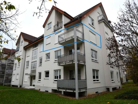 Aussenansicht  - Wohnung kaufen in Wiesloch - bezugsfrei - 2- Zimmer-Wohnung