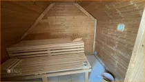 Sauna im Dachgeschoss