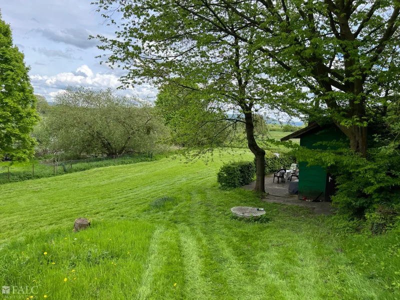 Zugang untere Wiese/Gartenhaus