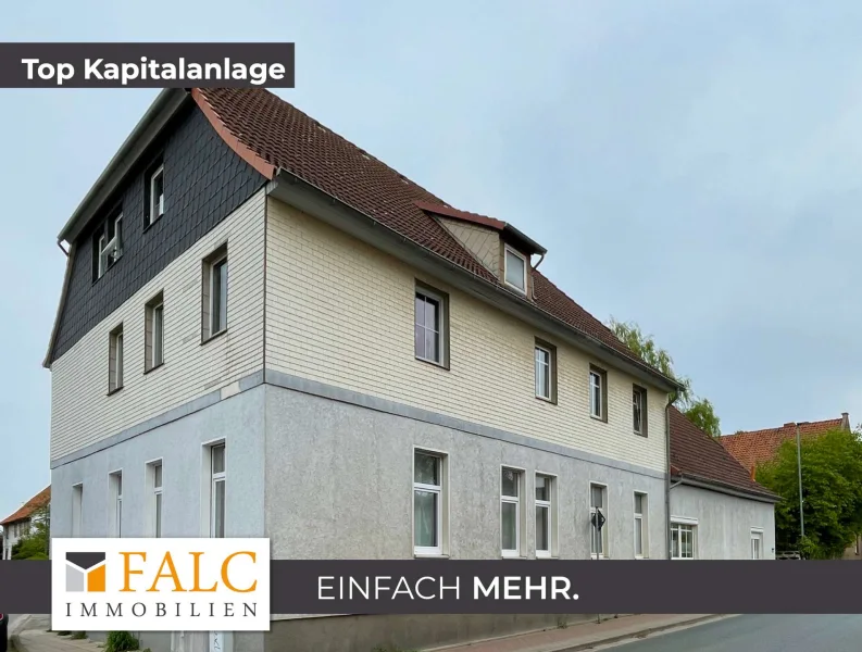 Mehrfamilienhaus - Zinshaus/Renditeobjekt kaufen in Springe - Top Kapital Anlage gepflegtes Mehrfamilienhaus in Springe Bennigsen