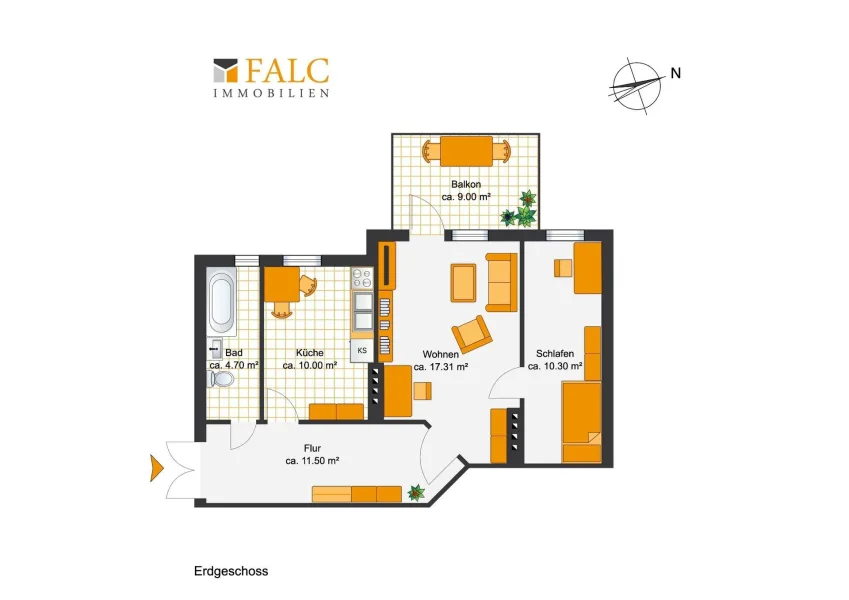 Erdgeschoss Grundriss Wohnung