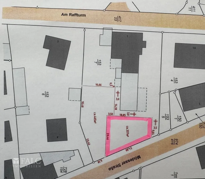 Lageplan - Grundstück kaufen in Edemissen - Baugrundstück im Herzen von Edemissen - Bauträgerfrei !