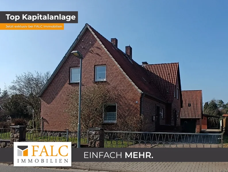  - Zinshaus/Renditeobjekt kaufen in Salzhausen - Topp Kapitalanlage - Doppelhaus mit 2 vollvermieteten Wohnungen