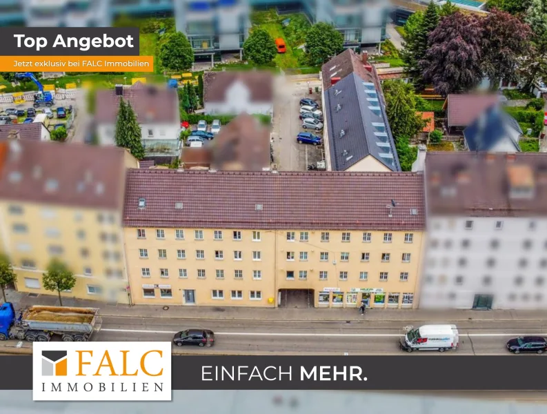 Titelbild - Zinshaus/Renditeobjekt kaufen in Augsburg - Kapitalanlage mit 8 % Rendite