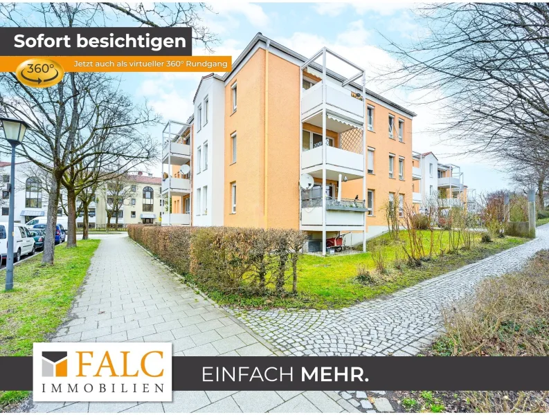 Gebäude - Wohnung kaufen in München - Ihre neue Traumwohnung in Bogenhausen – idyllisch wohnen und trotzdem mittendrin (Erbbaurecht 2083)