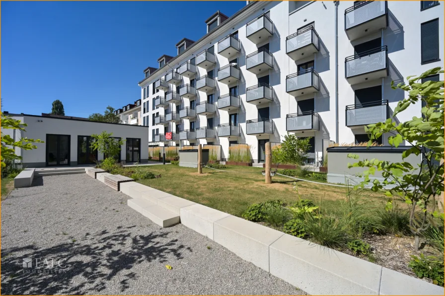 Gebäude Innenbereich Blick Gemeinschaftsraum - Wohnung kaufen in München - Zentral gelegenes und energieffizientes Studentenapartment in München mit attraktiver Rendite