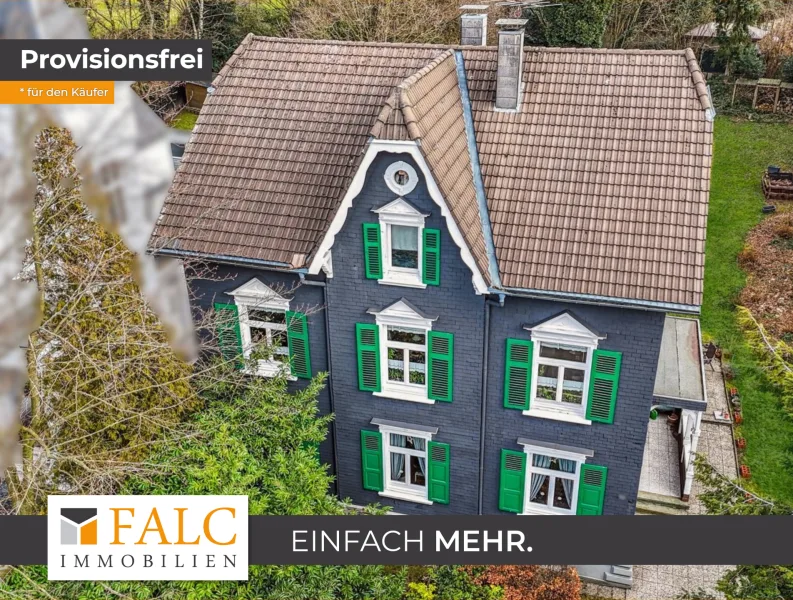 Titelbild - Haus kaufen in Remscheid - Bergische Altbauvilla mit besonderem Charme