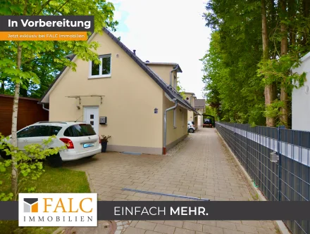 Einfahrt - Haus mieten in Ottobrunn - Kleines aber feines Einfamilienhaus!