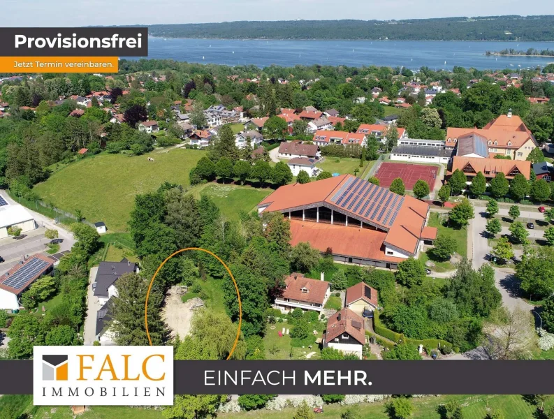 Grundstück mit Ammersee  - Haus kaufen in Dießen - Exklusives Neubauvorhaben in Seenähe!