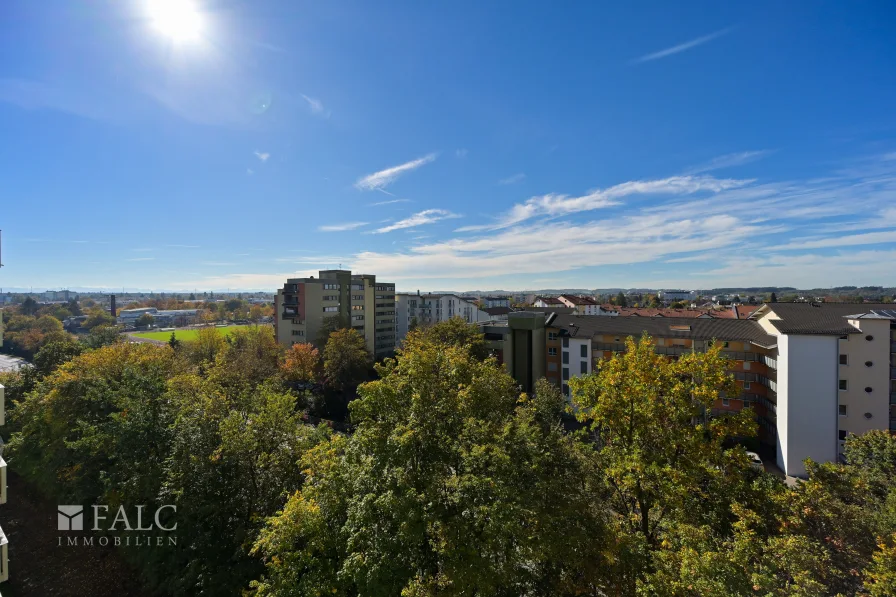 Aussicht Balkon Blick SüdWest