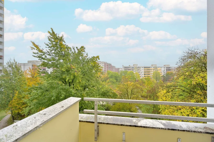 Aussicht Balkon Schlafzimmer