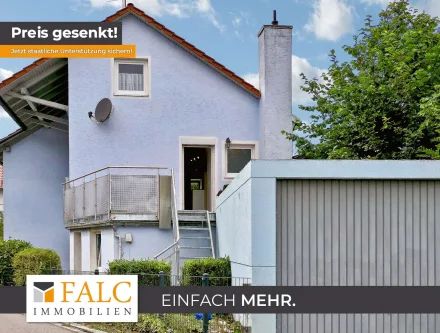 Ihr Zuhause - Haus kaufen in Painten - Modernisiertes EFH, 2 Bäder, Top-EBK, Garage, Dachterrasse. Ruhige Lage. Bezugsfrei. Kleiner Preis.