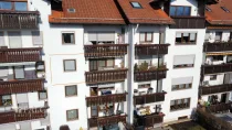 Ansicht Süd mit Balkon