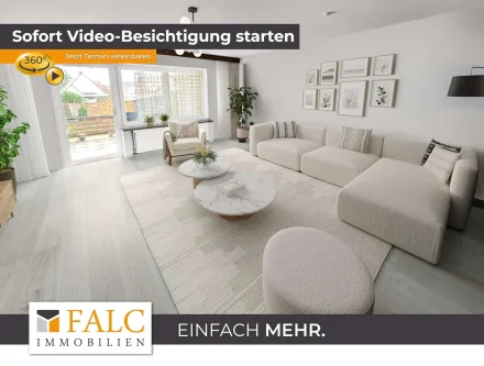 Wohnen - Haus kaufen in Augsburg - 2 geräumige 4 Zimmerwohnungen & vielversprechendes Dachausbaupotential