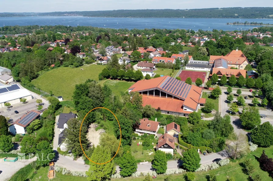 Grundstück mit Ammersee