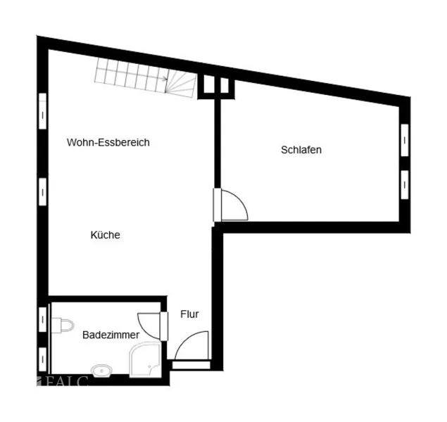 Grundriss 4. Etage