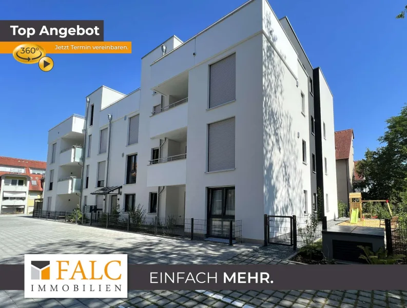 falc-overlay-image-[TIME] - Wohnung mieten in Nürnberg / Schweinau - Exklusives Smart-Home: Luxuriöse 2-Zimmer-Wohnung mit großer Terrasse und Tiefgaragenstellplatz