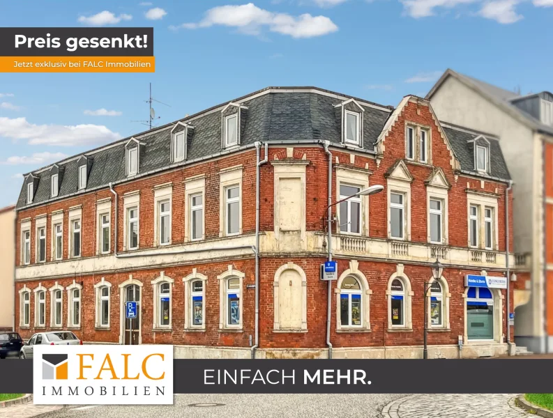 Hausansicht - Haus kaufen in Neustadt-Glewe - Denkmalgeschütztes Wohn- und Geschäftshaus mit Leerstand in Neustadt Glewe zu verkaufen!