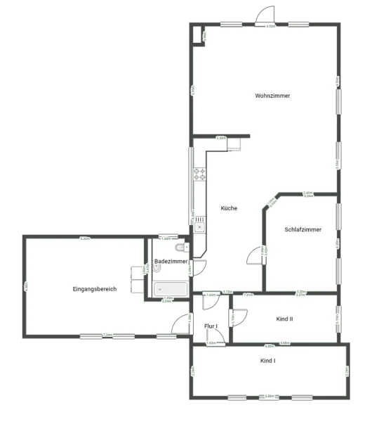 2. Etage Wohnung