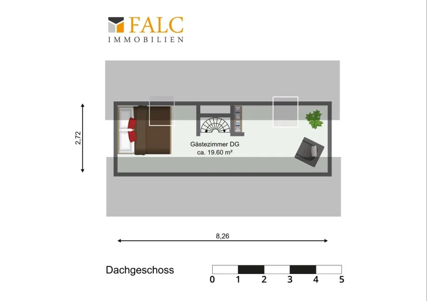 Grundriss Dachgeschoss