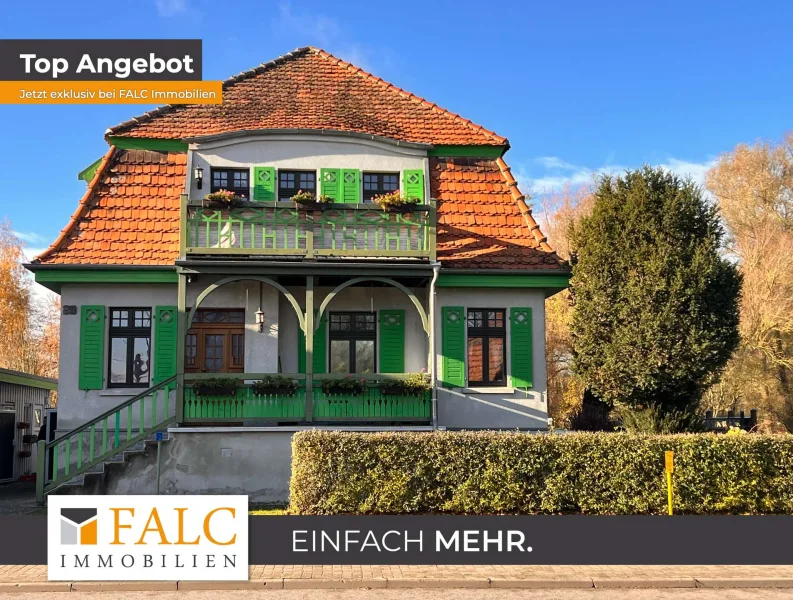 Titelbild - Haus kaufen in Friedland - *** Historische Stadtvilla im Herzen von Friedland ***Denkmal