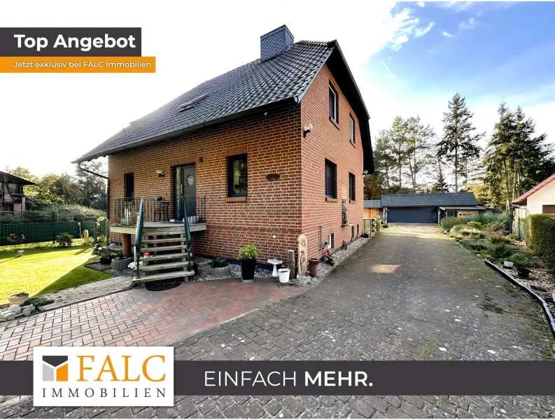 falc-overlay-image-[TIME] - Haus kaufen in Dömitz - ***Charmantes Einfamilienhaus im Klinkerbau – Ruhige Lage und Wohlfühlambiente***