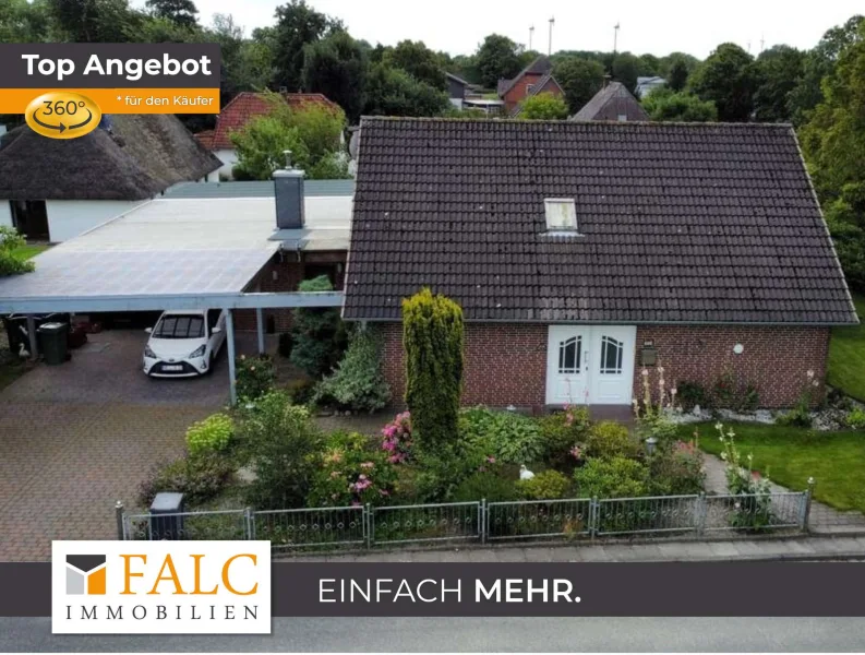 falc-overlay-image-[TIME] - Haus kaufen in Norddeich - Exklusives Einfamilienhaus in Nordseenähe mit Pool und Sauna