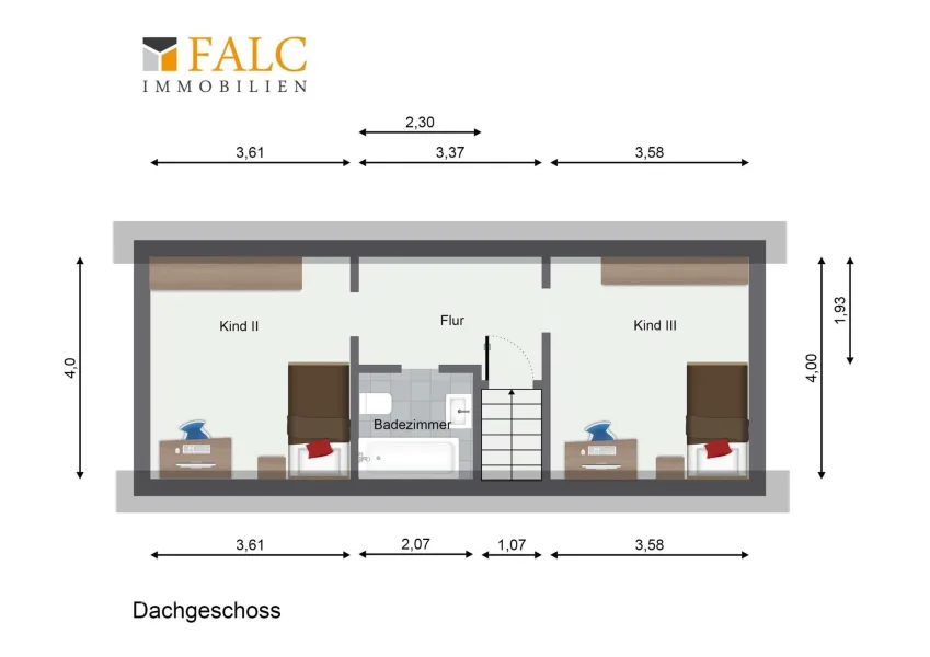 Grundriss Dachgeschoss