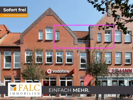 Titelbild - Wohnung mieten in Hagenow - RESERVIERT! **Gemütliche Dachgeschosswohnung im Herzen der Hagenower Innenstadt**